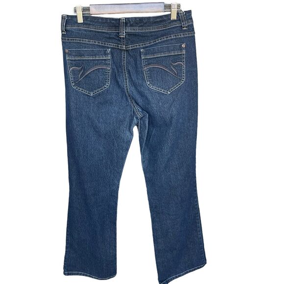 Gloria Vanderbilt Jeans Womens Size 12 Isabelle Flare Blue Classic - Picture 2 of 12